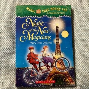 Magic Tree House book Night of the New Magicians